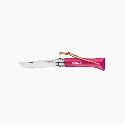 Opinel N06 Trekking Pocket Knife <b>Straw</b>berry