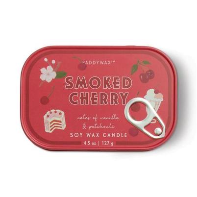 Paddywax Bistro Cherry Tin Candle Vanilla & Patchouli