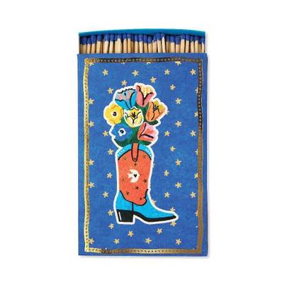 Paddywax Large Boxed Matches Cowboy Boot 