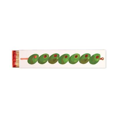 Paddywax Boxed Matches Olives Slender 