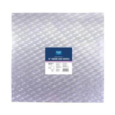 PME Baking Essentials Square Cake Board 14Inch