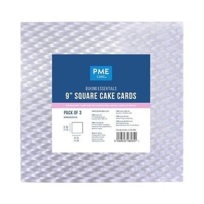 PME Baking Essentials Square Cake Card 