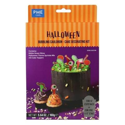 PME Bubbling Cauldron Halloween Cake Decorating Kit