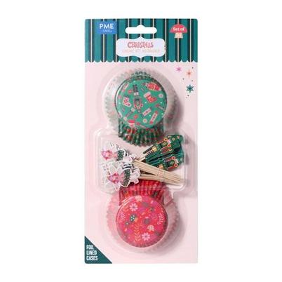 PME Christmas Cupcake & Topper Nutcracker