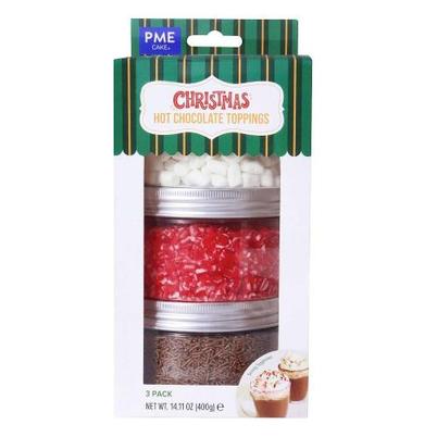 PME Christmas Hot Chocolate Toppings Set of 3