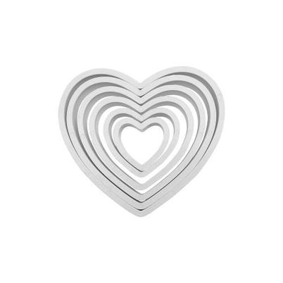 PME Classic Heart Shapes Cutters Set of 6