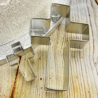 PME Cross Shaped Cookie Cutters Set of 2