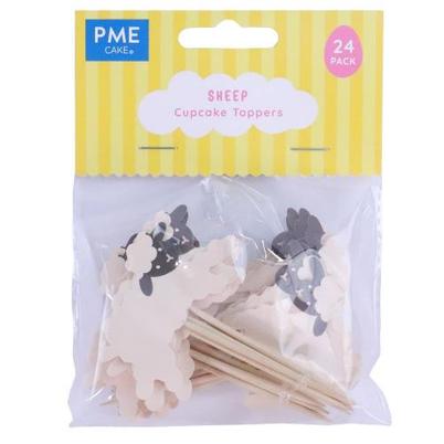 PME Easter Cupcake Toppers Sheep Set of 24