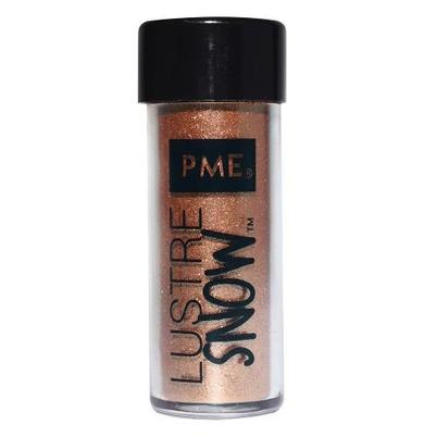 PME Edible Rose Gold Lustre Snow 10g