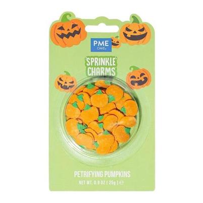 PME Halloween Sprinkle Charms Petrifying Pumpkins 25g