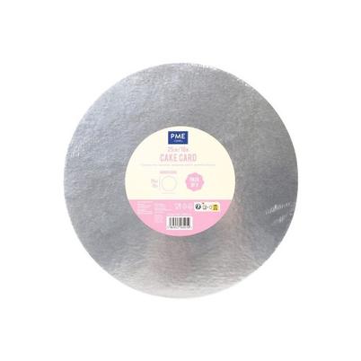 PME Silver Round Cake Cards Pack of 5
