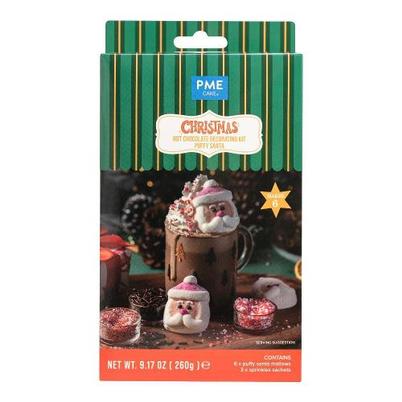 PME Puffy Santa Hot Chocolate Decorating Kit