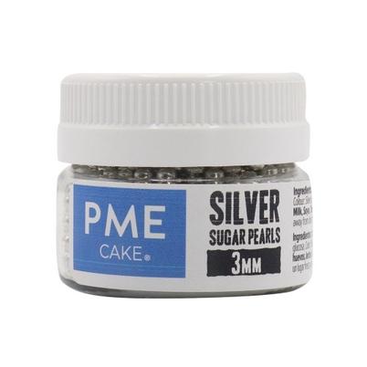 PME Large White Sugar Pearls