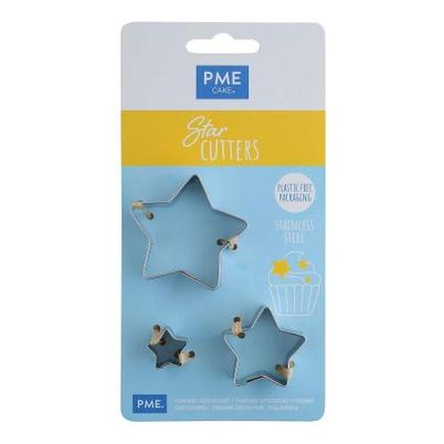PME Star Fondant Cutters Set of 3 