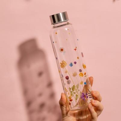 Pure Glass Bottle Botanics 600ml