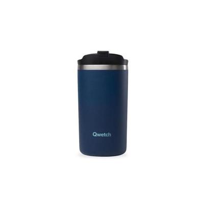 Qwetch Insulated Travel Mug Navy Blue 