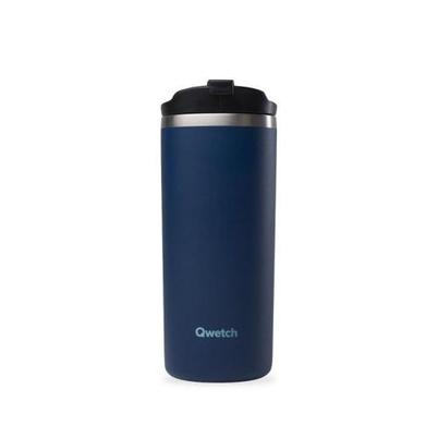 Qwetch Insulated Travel Mug Navy Blue 