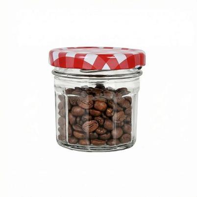Red Gingham Twist Top Jar 100ml 