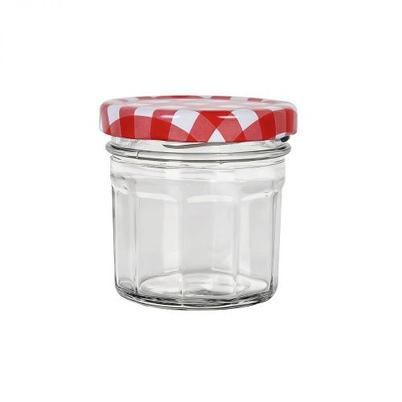 Red Gingham Twist Top Jar 100ml 