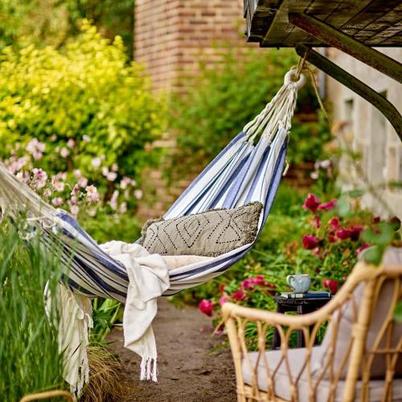 Remo Hammock Blue Cotton 