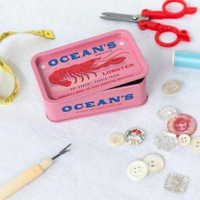Rex Mini Storage Tin Lobster 