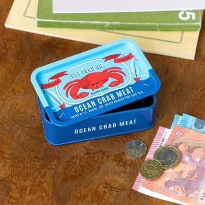 Rex Mini Storage Tin Crab