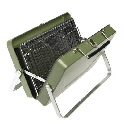 Rex Portable Suitcase BBQ Khaki Green