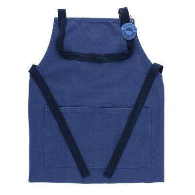 Rex Two-Tone Utility Apron Indigo Blue
