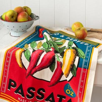 Rex Vintage Passata Tea Towel