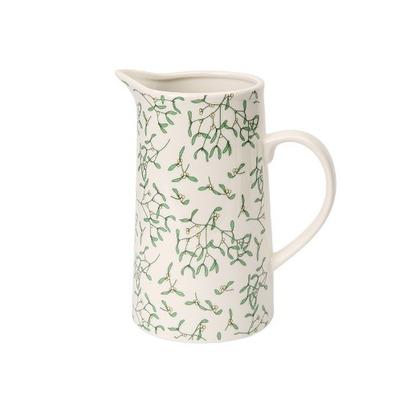 RHS Mistletoe Water Jug-Ivory