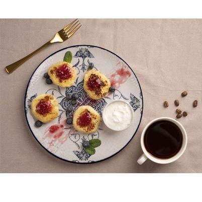 Rosetta Blue Dessert Plate 20cm