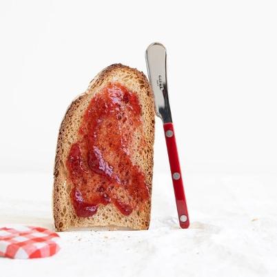 Sabre Bistrot Butter Knife- Burgundy