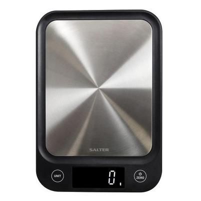 Salter Ultra Slim Digital Kitchen Scale Black