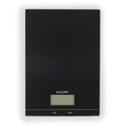 Salter Kuro Glass Digital Kitchen Scale Black