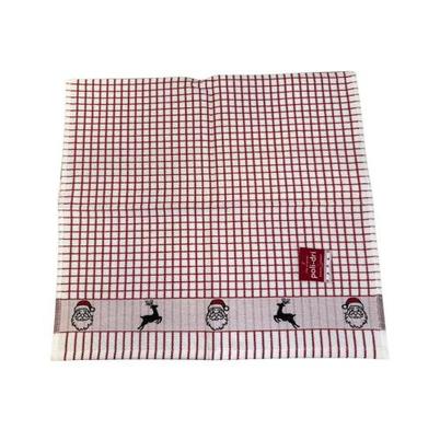 Samuel Lamont Poli Dri Tea Towel Red Santa