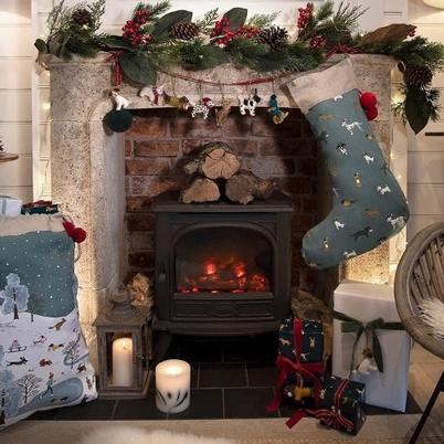 Sophie Allport Christmas Dogs Christmas Stockings