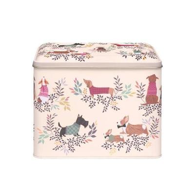 Sara Miller Dapper Dogs Caddy Tin Extra Large