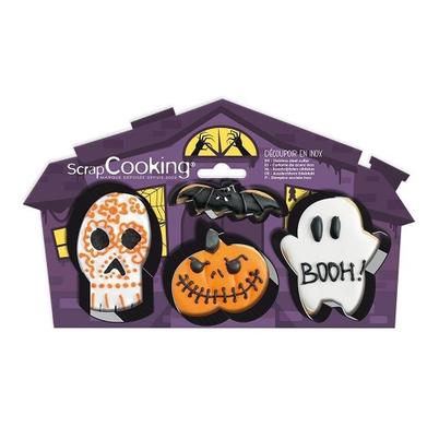 Scrapcooking Cookie Cutter Halloween Set of 4
