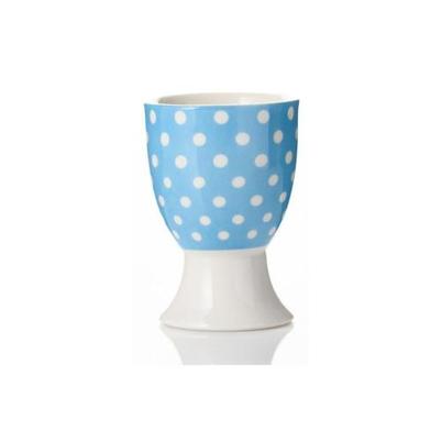 Steelex Egg Cup Blue Polka Dot