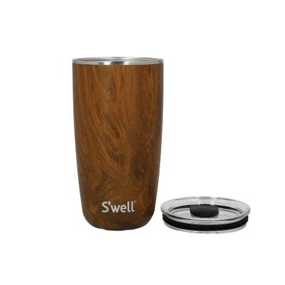 S'well Teakwood Tumbler with Lid 530ml