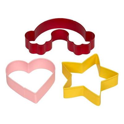 Tala Love Cutter Set Star Rainbow & Heart