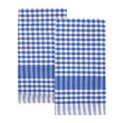 Talking Tables Bon Appetit Blue & White Gingham Tea Towels-Napkins