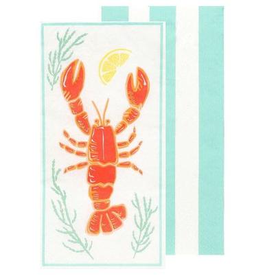 Talking Tables Bon Appetit Guest Napkin Lobster