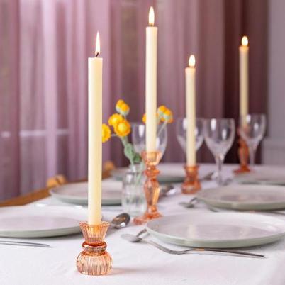 Talking Tables Cylinder Candle Cream