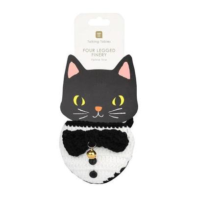 Talking Tables Pet Tuxedo Crochet Bandana