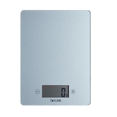 Taylor Pro Glass Digital 5kg Kitchen Scales Pewter