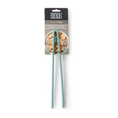 Taylor's Eye Silicone Tongs Aqua 