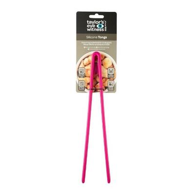 Taylor's Eye Silicone Tongs Fuschia