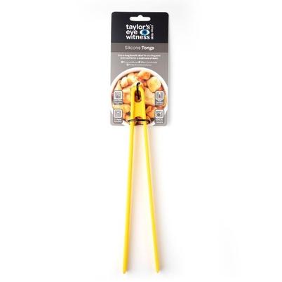 Taylor's Eye Silicone Tongs Yellow