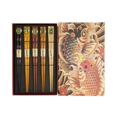 Tokyo Design Studio Wooden Chopstick Giftset 5